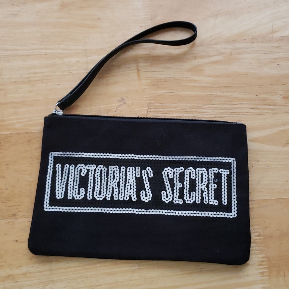 VS sequin bling wristlet